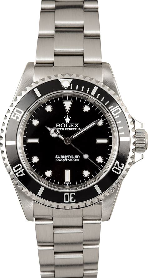 rolex submariner no data usato|used rolex watches near me.